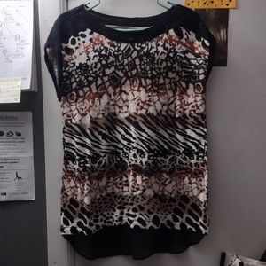 Women's Animal Print Blouse